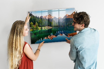 Memobord keuken Meerlandschap