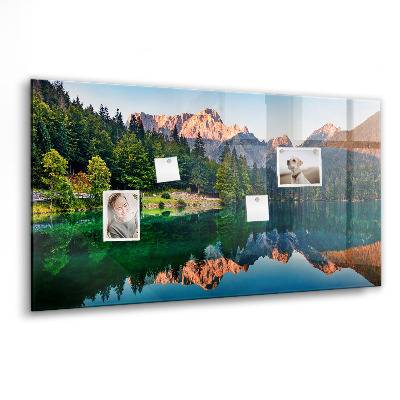 Memobord keuken Meerlandschap