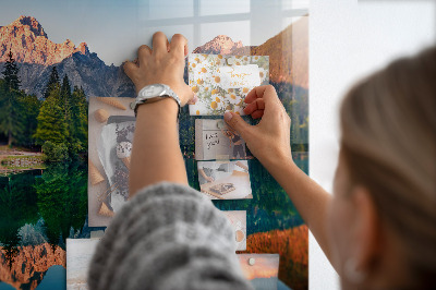 Memobord keuken Meerlandschap