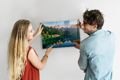 Memobord keuken Meerlandschap