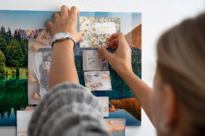 Memobord keuken Meerlandschap