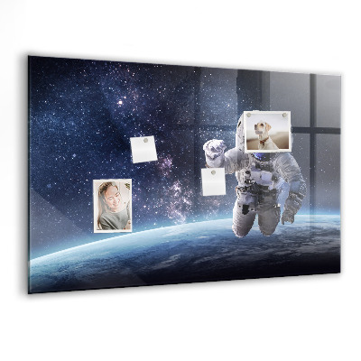 Magnetisch wandbord Astronaut