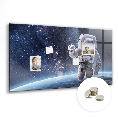 Magnetisch wandbord Astronaut