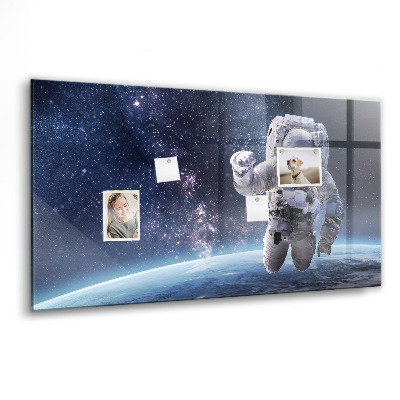 Magnetisch wandbord Astronaut