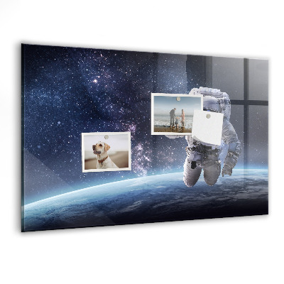 Magnetisch wandbord Astronaut