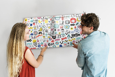 Magnet board Foto's schetsen