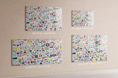 Magnet board Foto's schetsen