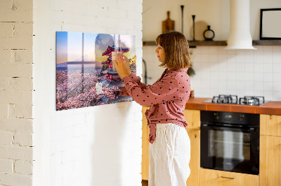 Magnetisch wandbord Japanse constructie