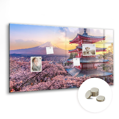 Magnetisch wandbord Japanse constructie
