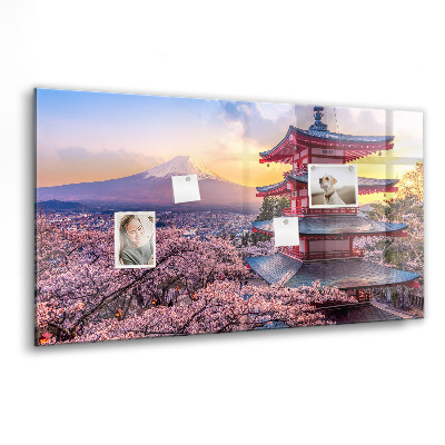 Magnetisch wandbord Japanse constructie