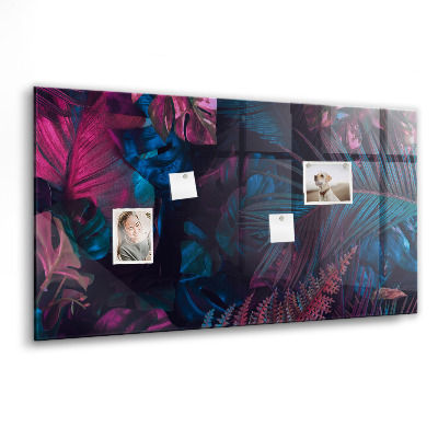 Memobord keuken Exotische bloemen