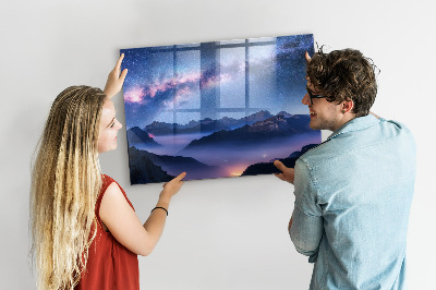 Magnetisch wandbord Melkweg