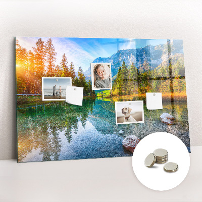 Magnetisch wandbord Riviergebergte landschap