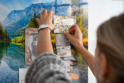 Magnetisch wandbord Riviergebergte landschap