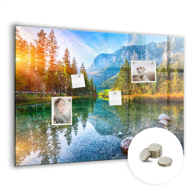 Magnetisch wandbord Riviergebergte landschap