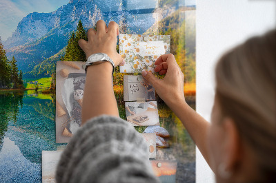 Magnetisch wandbord Riviergebergte landschap