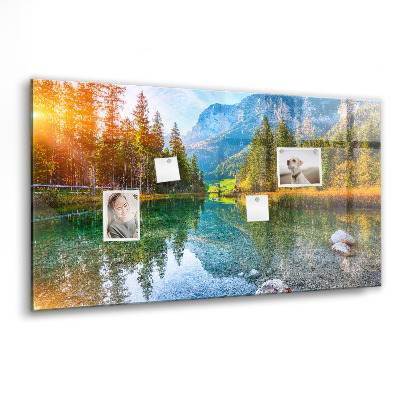 Magnetisch wandbord Riviergebergte landschap