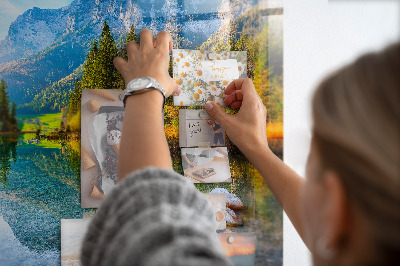 Magnetisch wandbord Riviergebergte landschap