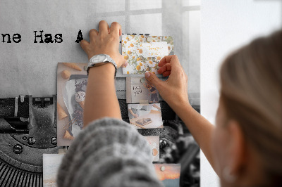 Magnet board Iedereen heeft een verhaal