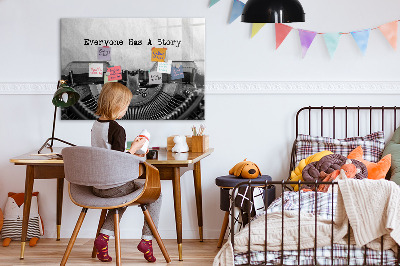 Magnet board Iedereen heeft een verhaal