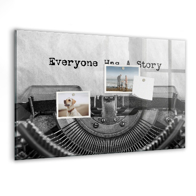 Magnet board Iedereen heeft een verhaal