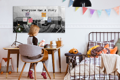 Magnet board Iedereen heeft een verhaal