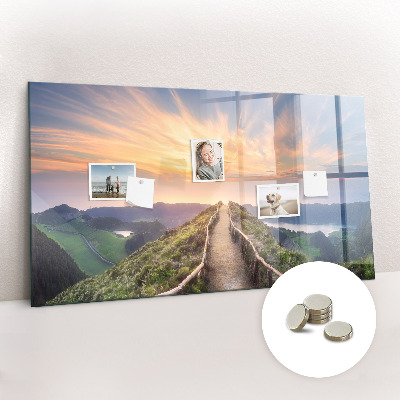 Magnet board Berglandschap