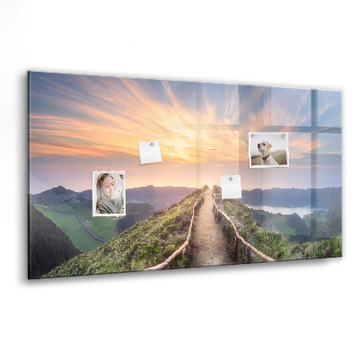 Magnet board Berglandschap