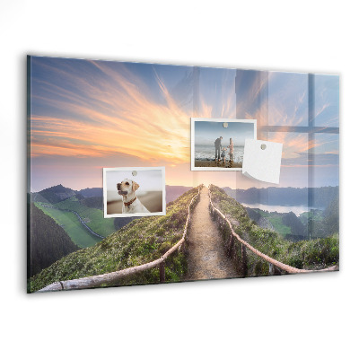 Magnet board Berglandschap