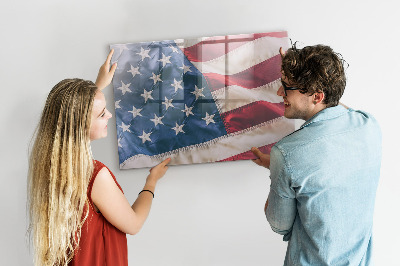 Magnetisch wandbord Amerikaanse vlag