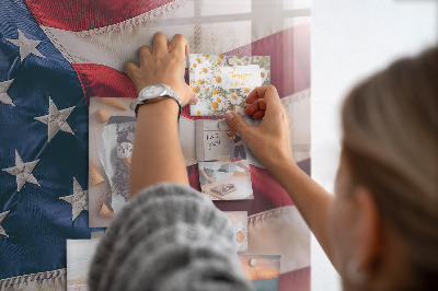 Magnetisch wandbord Amerikaanse vlag