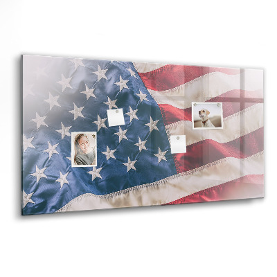 Magnetisch wandbord Amerikaanse vlag
