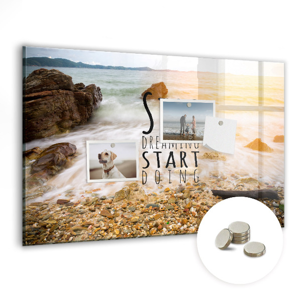 Memobord keuken Motiverende tekst