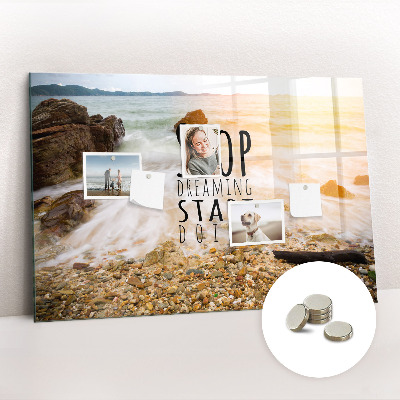 Memobord keuken Motiverende tekst