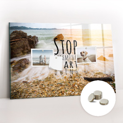 Memobord keuken Motiverende tekst