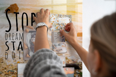 Memobord keuken Motiverende tekst