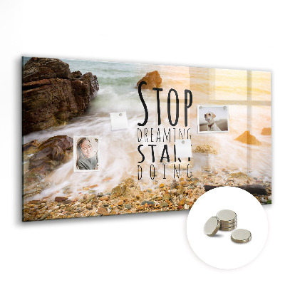 Memobord keuken Motiverende tekst