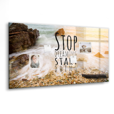 Memobord keuken Motiverende tekst