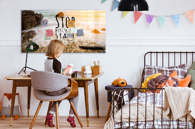 Memobord keuken Motiverende tekst