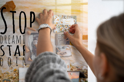 Memobord keuken Motiverende tekst