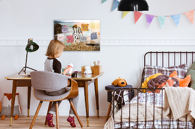 Memobord keuken Motiverende tekst