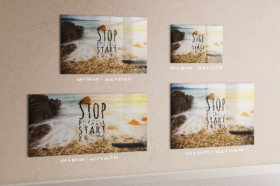 Memobord keuken Motiverende tekst