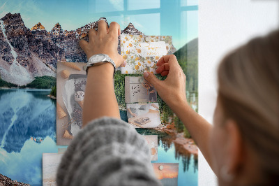 Magnetisch wandbord Berglandschap