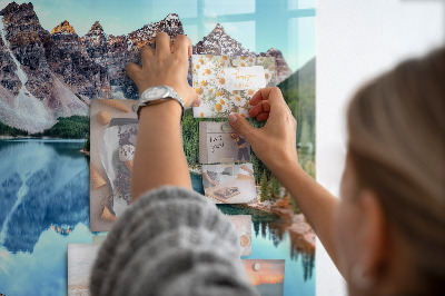 Magnetisch wandbord Berglandschap