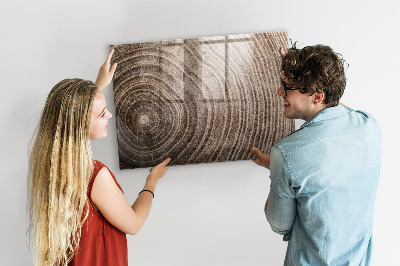 Beschrijfbaar magneetbord van glas met design Kofferbak