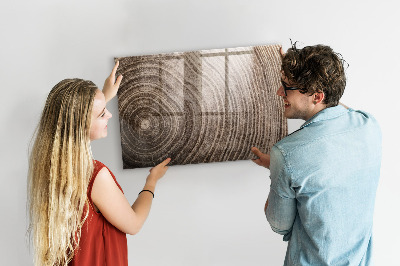 Beschrijfbaar magneetbord van glas met design Kofferbak