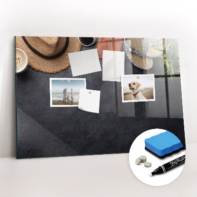 Glazen magneetbord met decoratieve print Vakantie