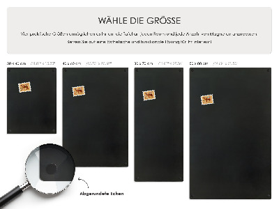 Wandbord voor magneten 30x40