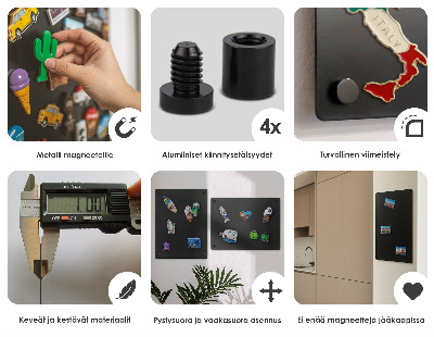 Magnetisch bord voor de muur 40x60