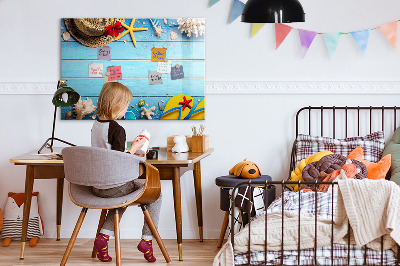 Uitwisbaar glazen planbord met magnetische functie Strandaccessoires